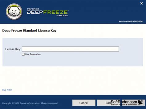 serial key deep freeze